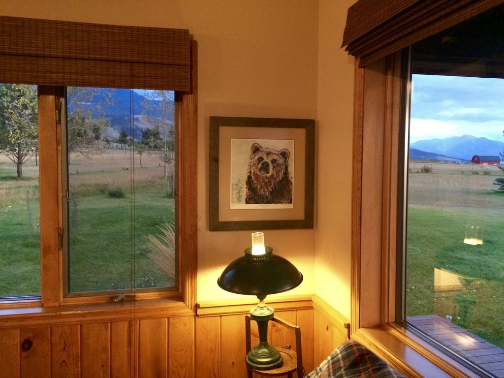 Pine Creek Cabin Livingston Montana Zimmer foto
