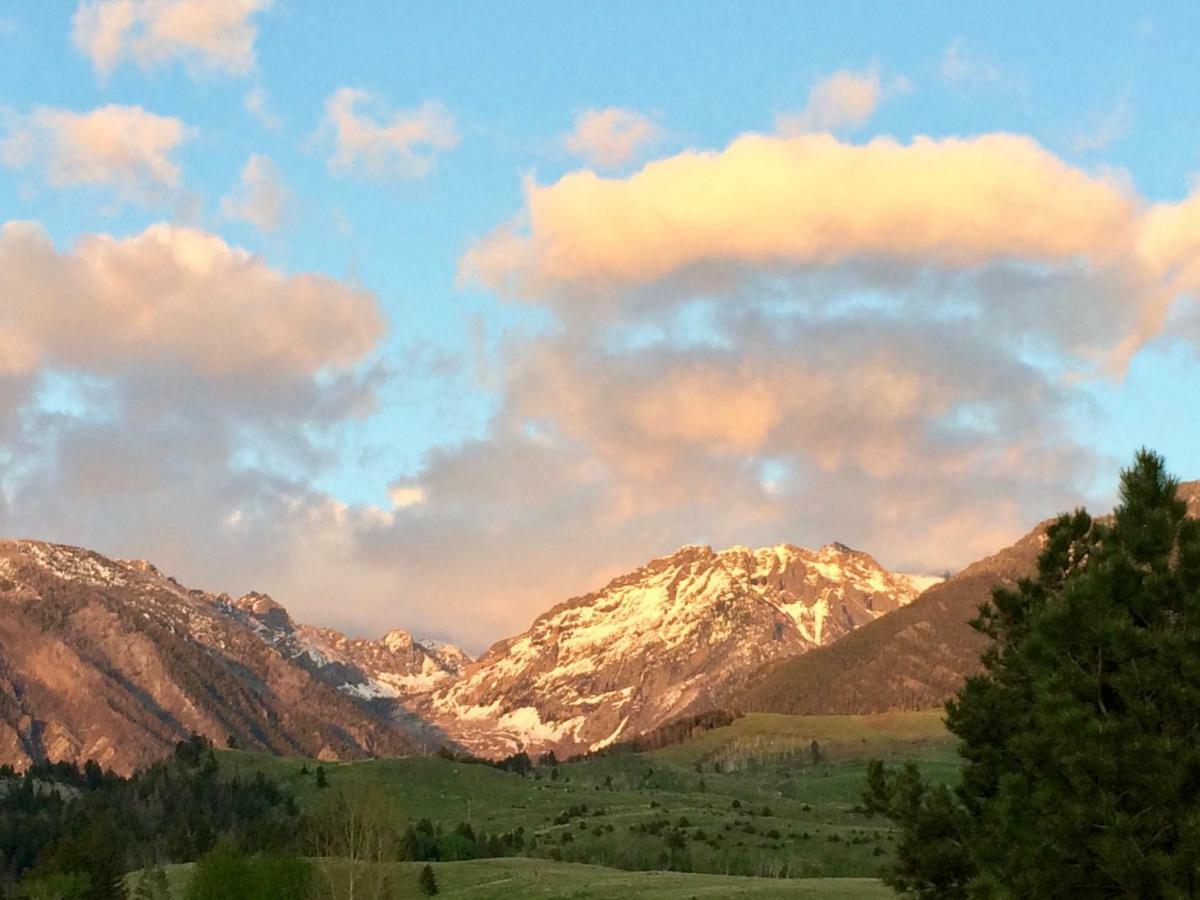 Pine Creek Cabin Livingston Montana Exterior foto